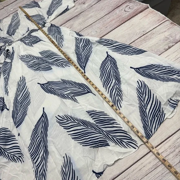 Baltic Born Corinth Maxi Dress White Blue Size XXL - Picture 6 of 9